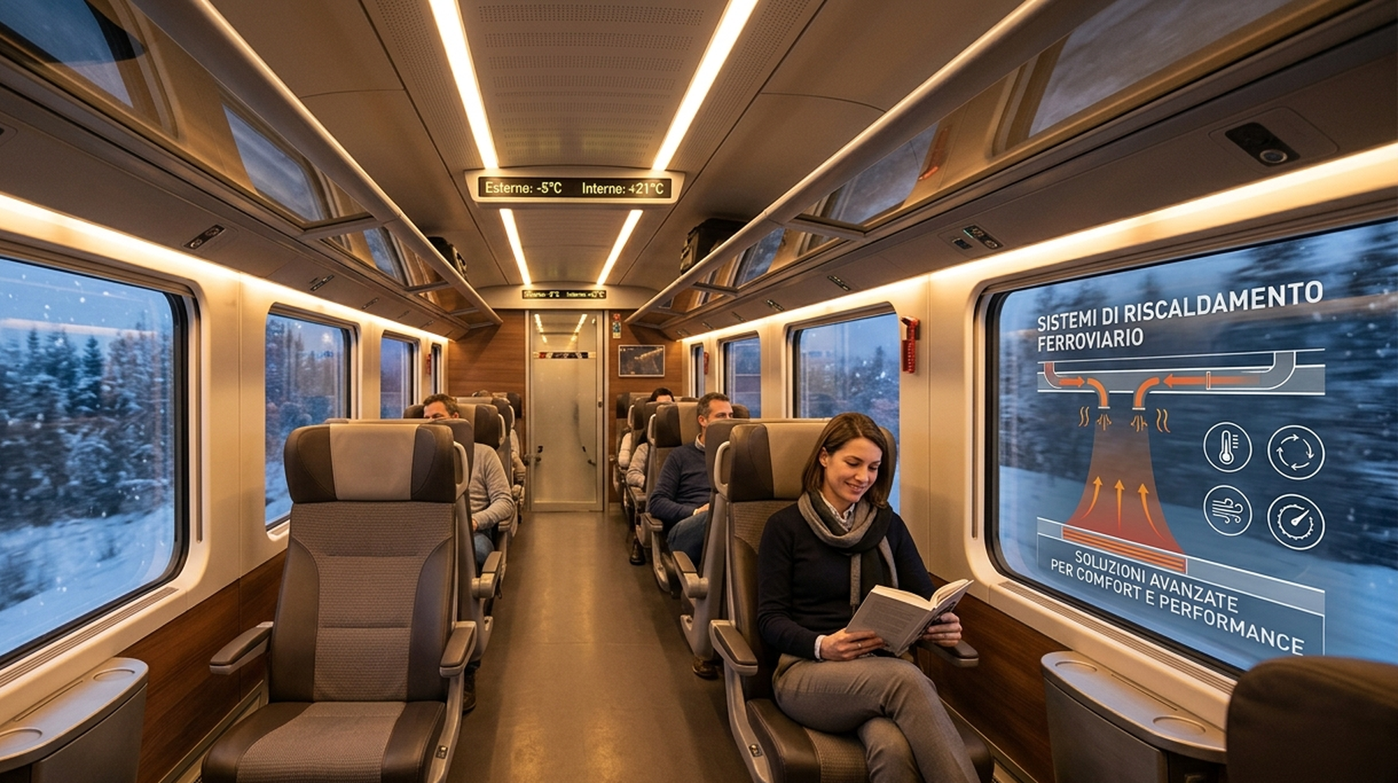 Railway heating systems